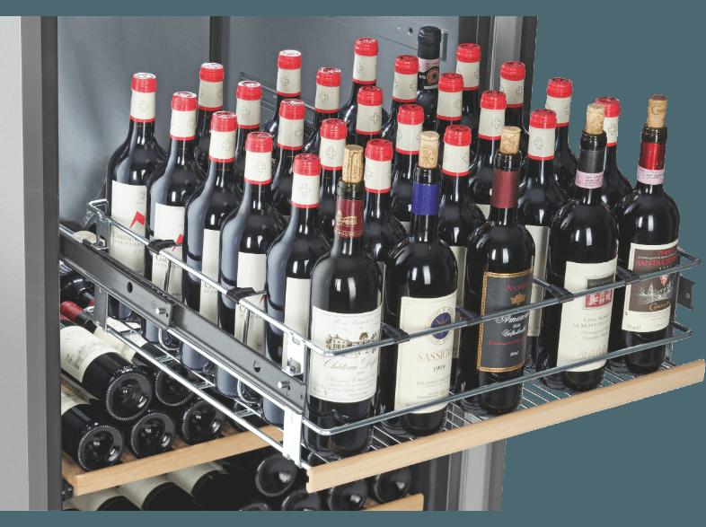 LIEBHERR WTPES 5972-20 Weinklimaschrank (248 kWh/Jahr, B, 155 Flaschen, Silber)