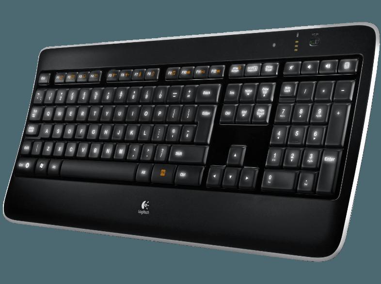 LOGITECH 920-002360 K800 Illuminated Keyboard Tastatur, LOGITECH, 920-002360, K800, Illuminated, Keyboard, Tastatur