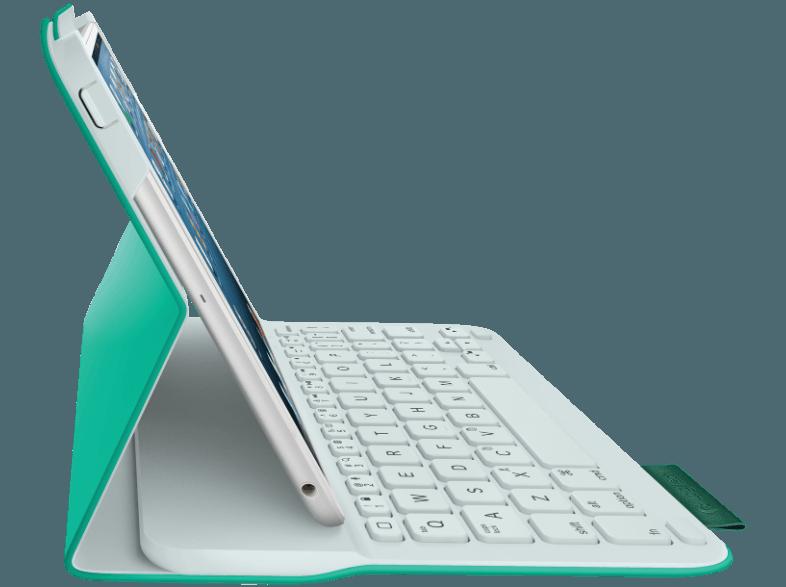 LOGITECH 920-006000 Ultrathin Keyboard Folio Schutzhülle mit Tastatur iPad mini, iPad mini Retina