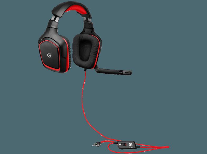 LOGITECH G230 Headset Schwarz