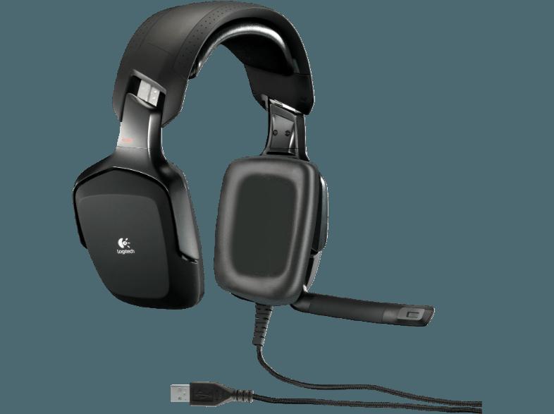 LOGITECH G35 Headset Schwarz, LOGITECH, G35, Headset, Schwarz