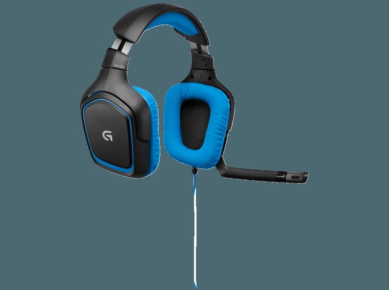 LOGITECH G430 Headset Schwarz