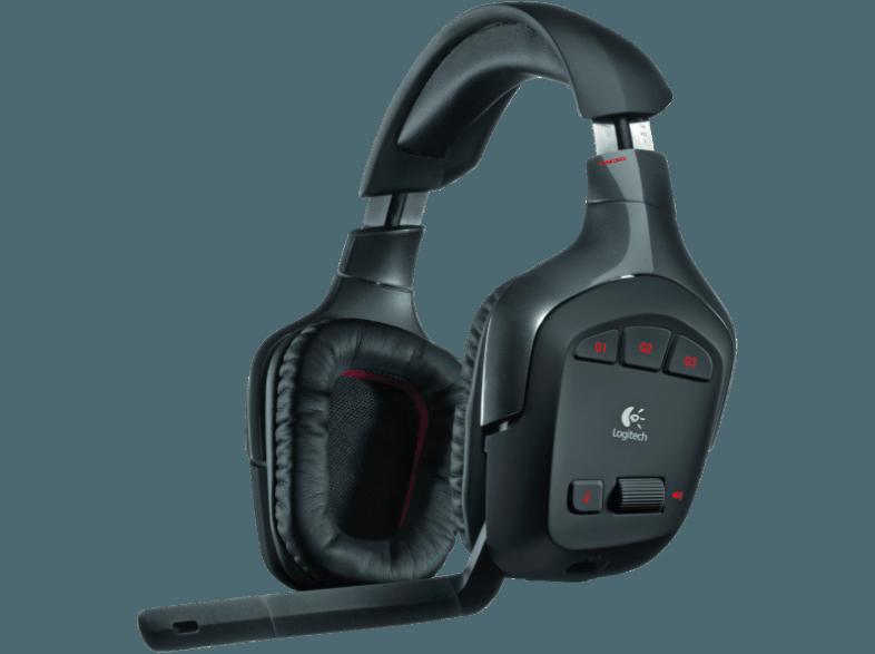 LOGITECH G930 Kabelloses Headset Schwarz, LOGITECH, G930, Kabelloses, Headset, Schwarz