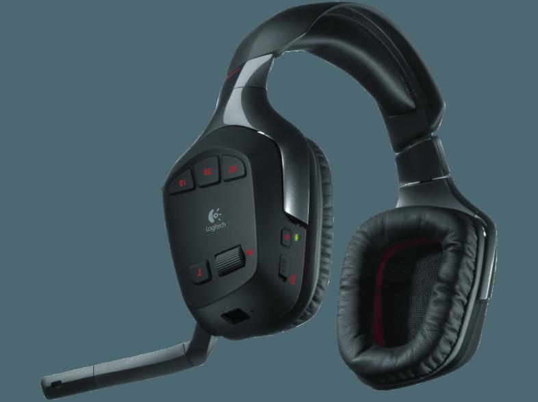 LOGITECH G930 Kabelloses Headset Schwarz, LOGITECH, G930, Kabelloses, Headset, Schwarz