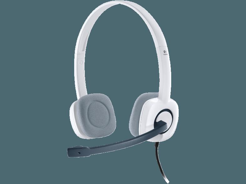 LOGITECH H150 Headset Weiß