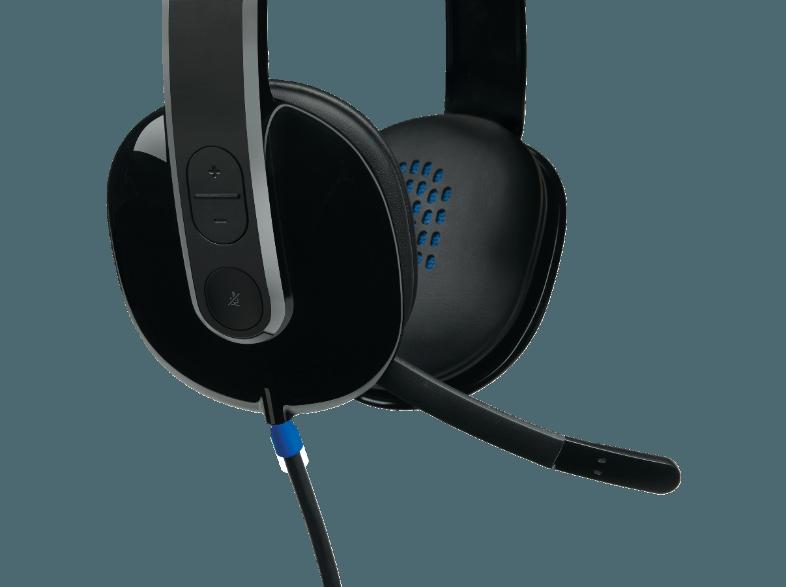 LOGITECH H540 Kopfbügel-Headset Schwarz