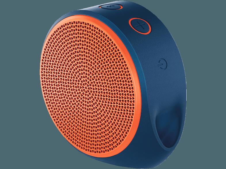 LOGITECH X100 Dockingstation Orange/Blau