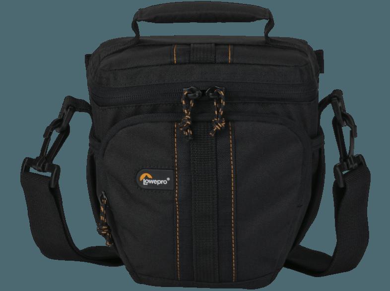 LOWEPRO LP 36236 Adventura TLZ 25 Tasche für DSLR Kamera mit Objektiv und Zubehör (Speicherkarte) (Farbe: Schwarz)