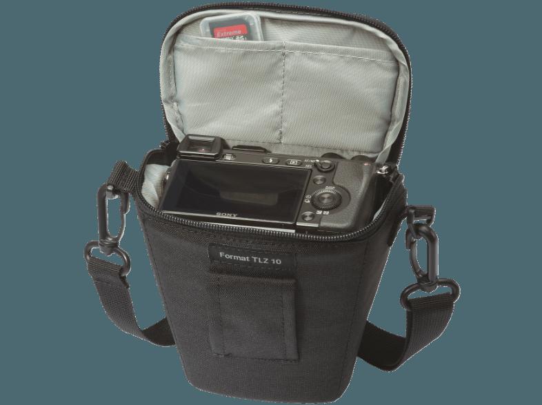 LOWEPRO LP36620 Format TLZ 10 Tasche für Bridge- und Systemkameras (Farbe: Schwarz)