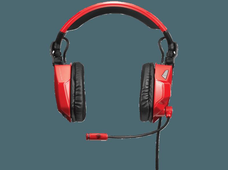 MAD CATZ F.R.E.Q.5 Gaming-Headset Rot, MAD, CATZ, F.R.E.Q.5, Gaming-Headset, Rot