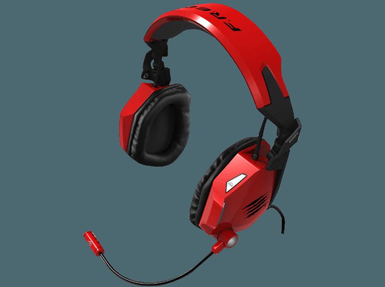 MAD CATZ F.R.E.Q.5 Gaming-Headset Rot