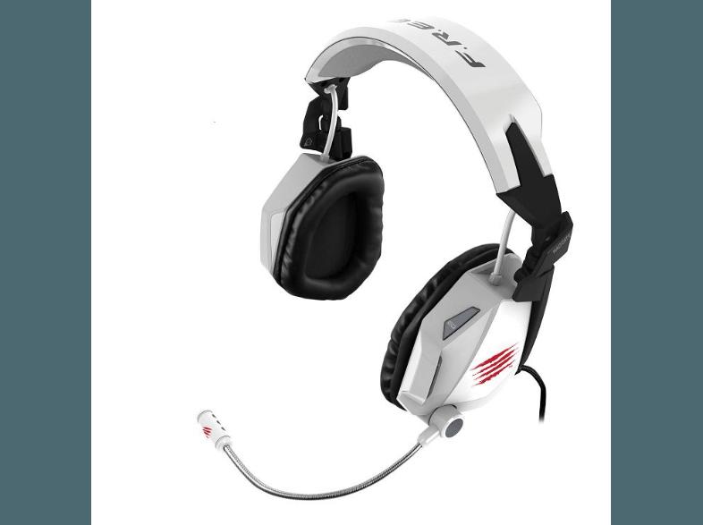 MAD CATZ F.R.E.Q.5 Gaming-Headset Weiß, MAD, CATZ, F.R.E.Q.5, Gaming-Headset, Weiß