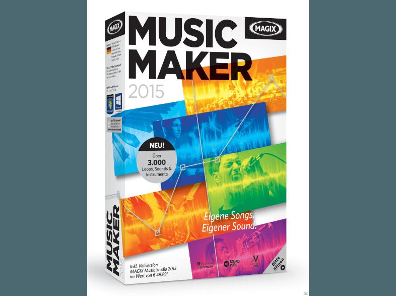 MAGIX Music Maker 2015, MAGIX, Music, Maker, 2015