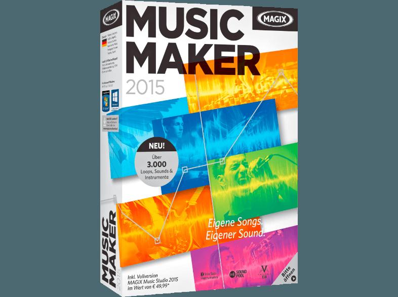 MAGIX Music Maker 2015, MAGIX, Music, Maker, 2015