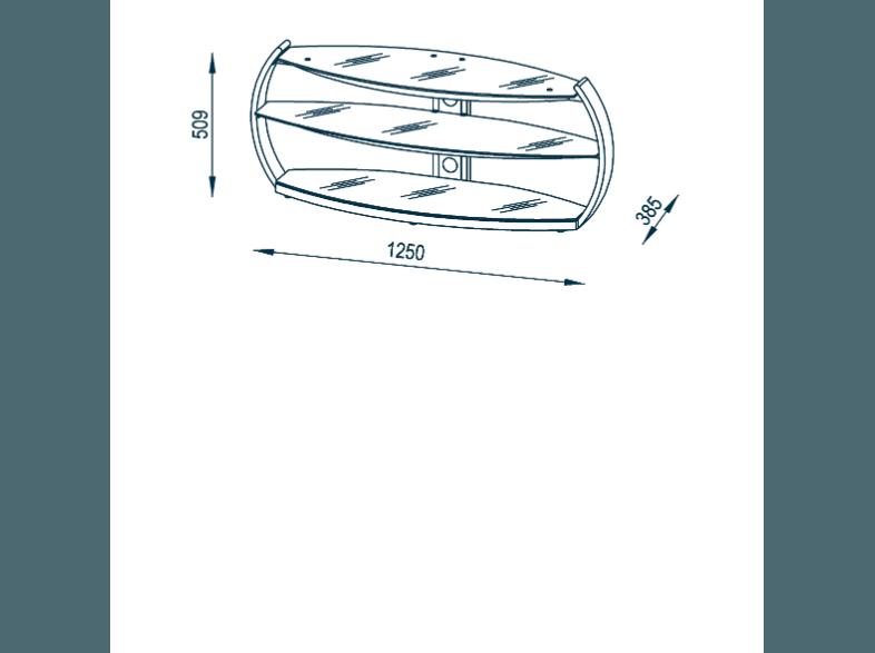 MAJA 16264635 1626 TV-Rack