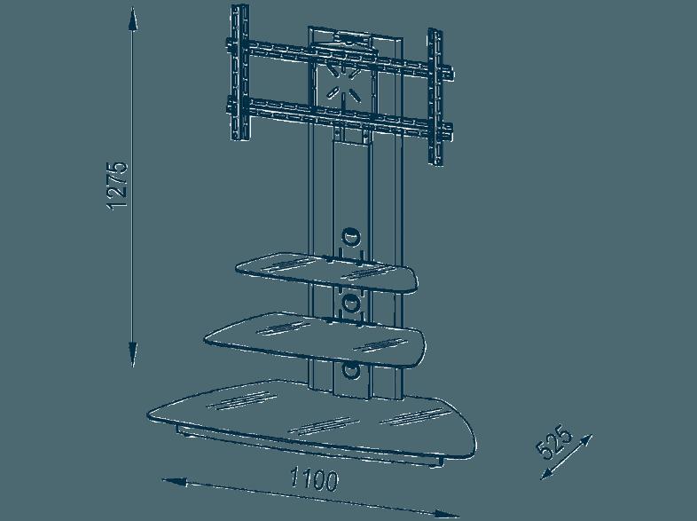 MAJA 16289442 1628 TV-Rack, MAJA, 16289442, 1628, TV-Rack