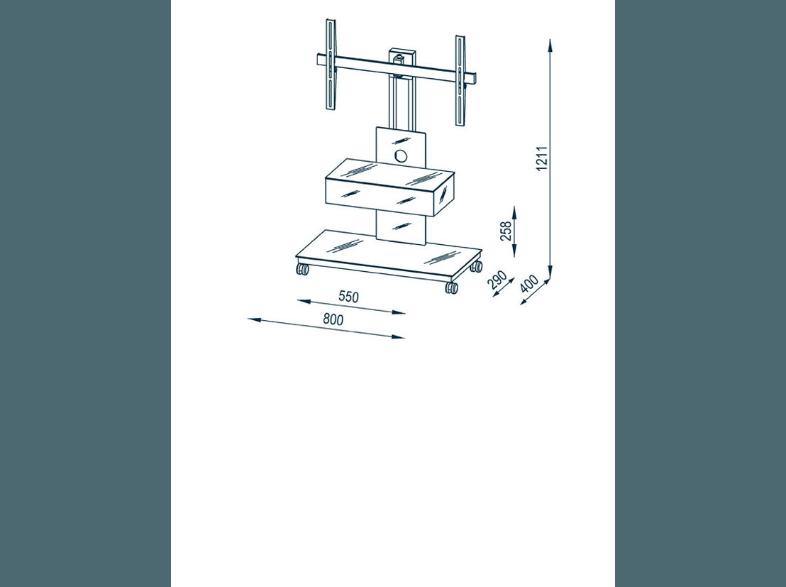 MAJA 16379504 1637 TV-Rack