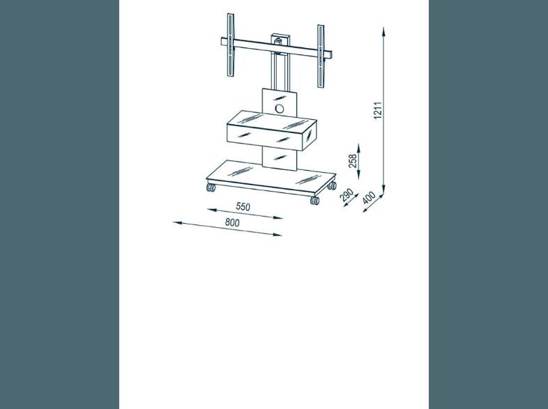 MAJA 16379505 1637 TV-Rack