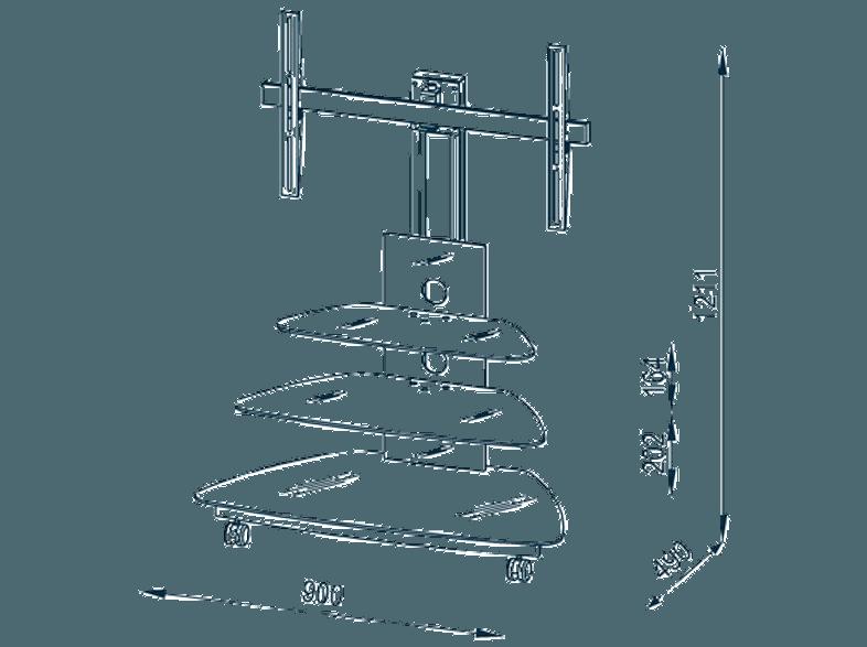 MAJA 16399505 1639 TV-Rack, MAJA, 16399505, 1639, TV-Rack