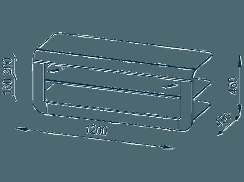 MAJA 16444742 1644 TV-Rack