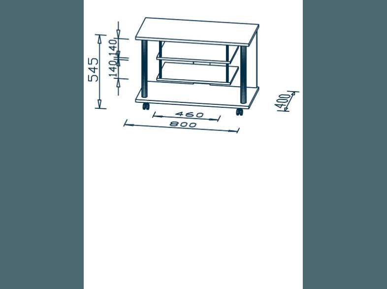 MAJA 18988825 1898 TV-Rack