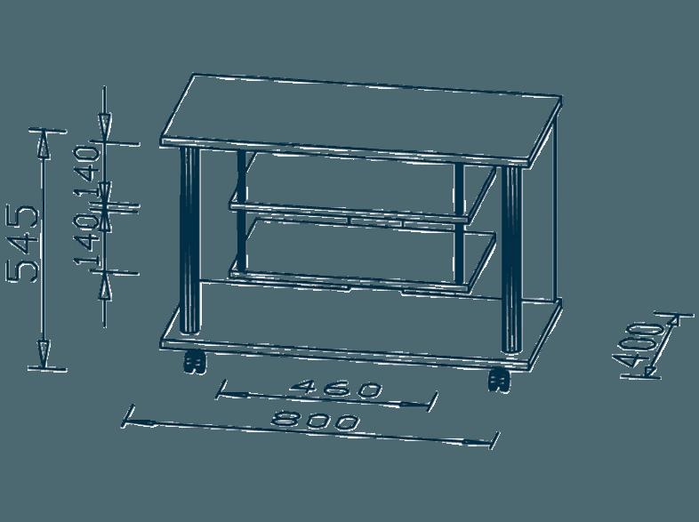 MAJA 18988825 1898 TV-Rack