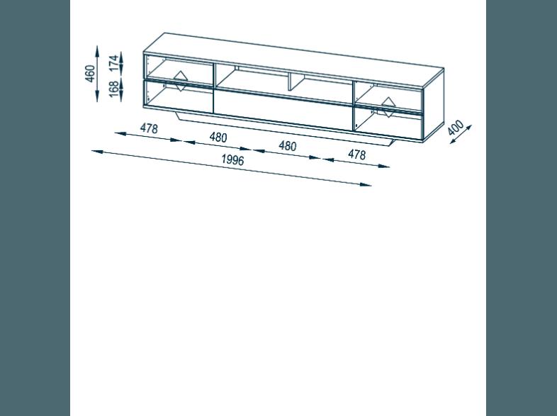 MAJA 77115647 7711 Lowboard, MAJA, 77115647, 7711, Lowboard