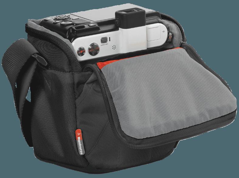 MANFROTTO MB SH-1BB Solo I Tasche für Systemkamera, Camcorder (Farbe: Schwarz)