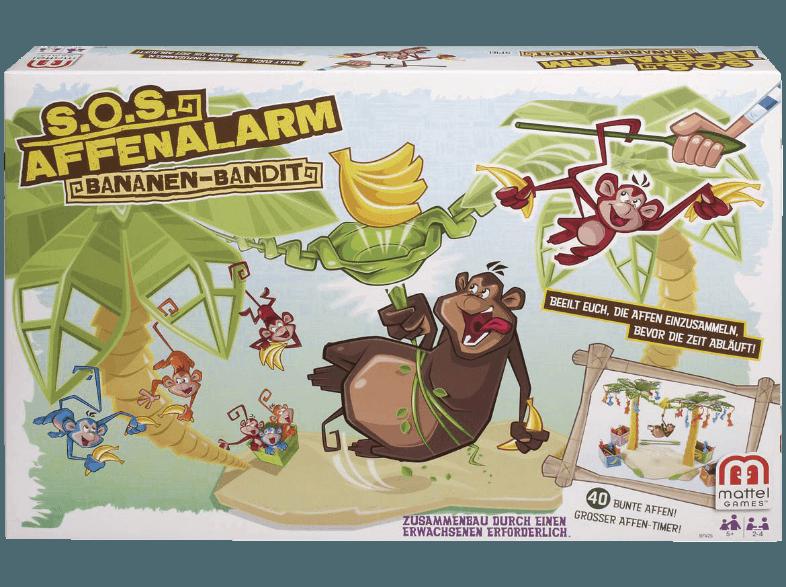 MATTEL BFV25 S.O.S. Affenalarm Bananen-Bandit Mehrfarbig