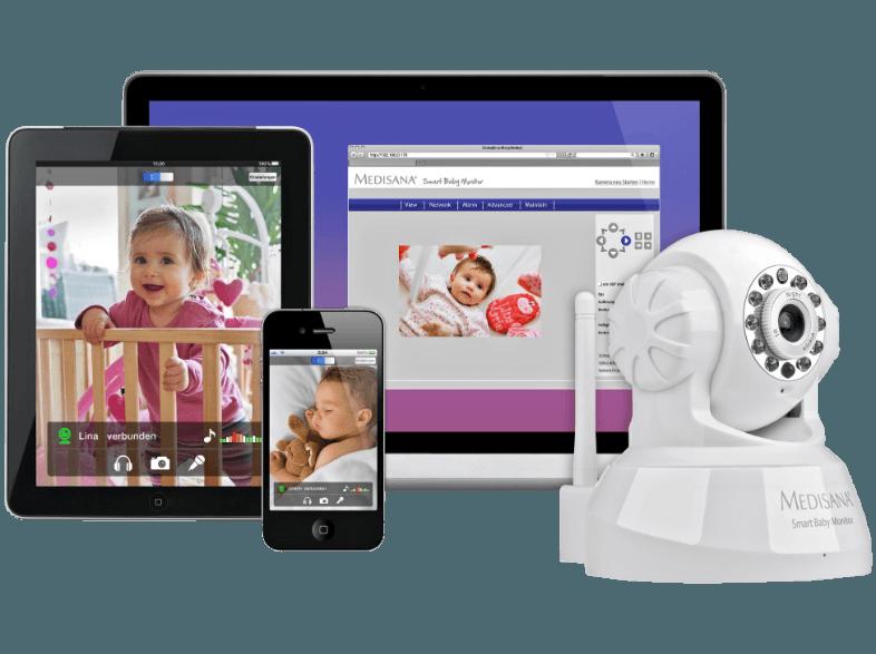 MEDISANA 52345 Smart Baby Monitor, MEDISANA, 52345, Smart, Baby, Monitor