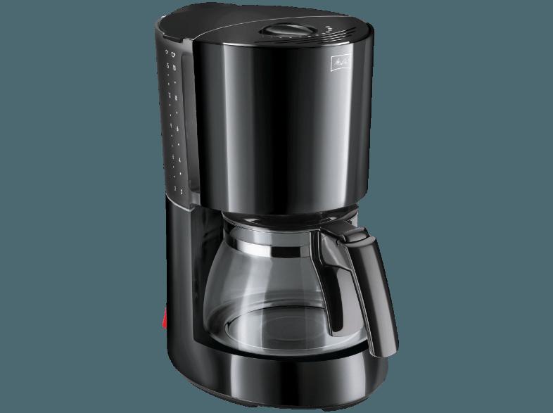 MELITTA 100201 Enjoy Kaffeemaschine Schwarz (Glaskanne)