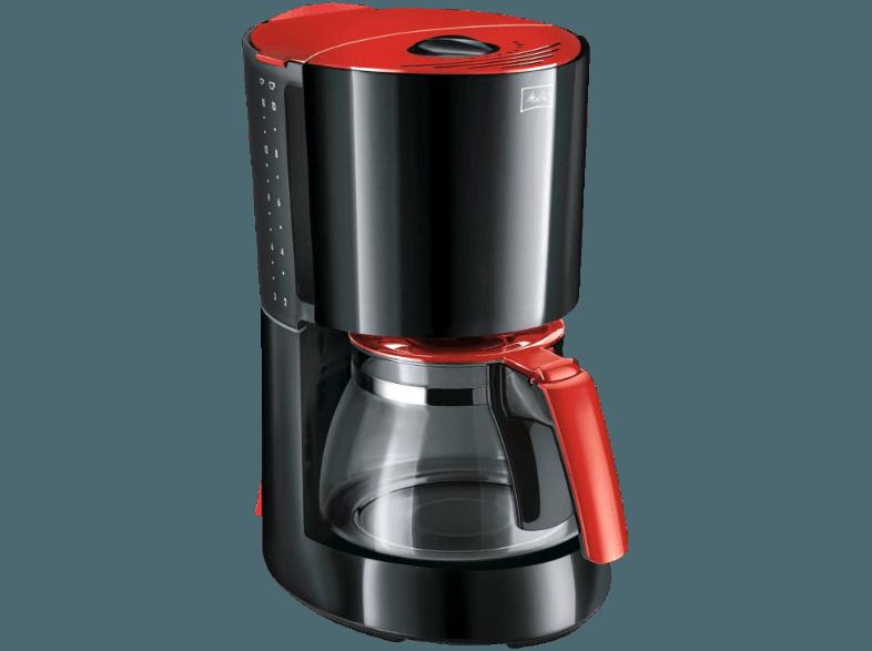 MELITTA 100201 Enjoy Kaffeemaschine Schwarz (Glaskanne, Heißbrühverfahren, Brühtemperatur 93 ° C)