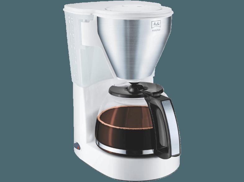 MELITTA 1010-03 Easy Top Kaffeemaschine Weiß (Glaskanne)