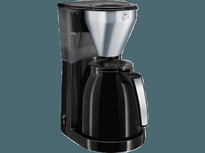 MELITTA 1010-08 Easy Top Therm 209750 Kaffeemaschine Schwarz/Edelstahl (Thermkanne)
