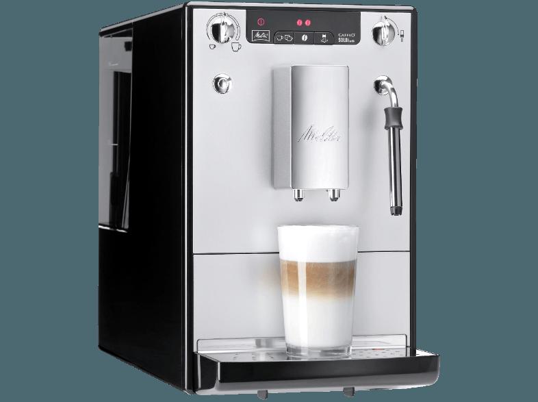 MELITTA E 953-102 Caffeo Solo&Milk Espressomaschine (Edelstahl-Kegelmahlwerk, 1.2 Liter/Jahr, Silber), MELITTA, E, 953-102, Caffeo, Solo&Milk, Espressomaschine, Edelstahl-Kegelmahlwerk, 1.2, Liter/Jahr, Silber,