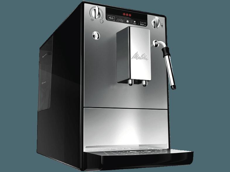 MELITTA E 953-102 Caffeo Solo&Milk Espressomaschine (Edelstahl-Kegelmahlwerk, 1.2 Liter/Jahr, Silber), MELITTA, E, 953-102, Caffeo, Solo&Milk, Espressomaschine, Edelstahl-Kegelmahlwerk, 1.2, Liter/Jahr, Silber,