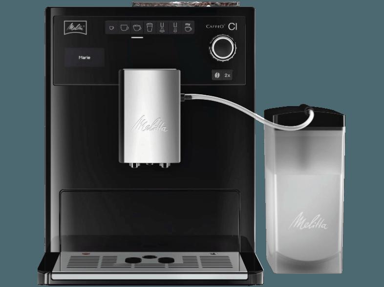 MELITTA E 970-103 Caffeo CI Espressomaschine (Kegelmahlwerk, 1.8 Liter, Schwarz), MELITTA, E, 970-103, Caffeo, CI, Espressomaschine, Kegelmahlwerk, 1.8, Liter, Schwarz,