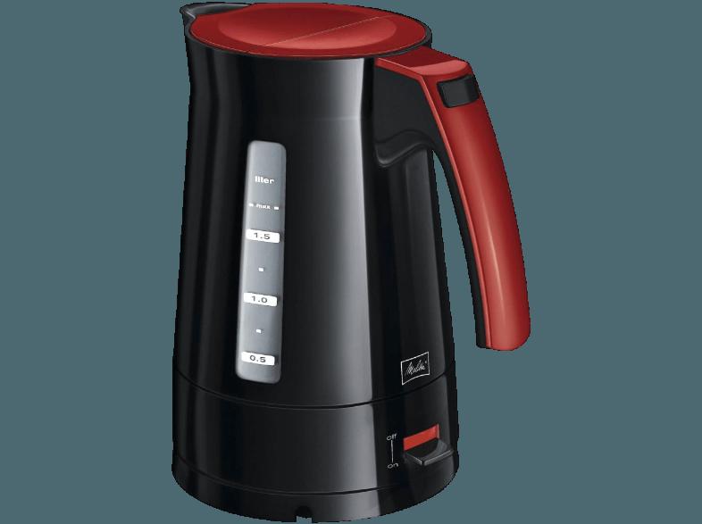 MELITTA Enjoy Aqua Wasserkocher Schwarz (2400 Watt, 1.7 Liter)