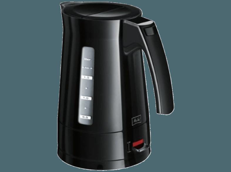 MELITTA Enjoy Aqua Wasserkocher Schwarz (2400 Watt, 1.7 Liter), MELITTA, Enjoy, Aqua, Wasserkocher, Schwarz, 2400, Watt, 1.7, Liter,