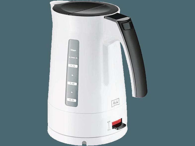 MELITTA Enjoy Aqua Wasserkocher Schwarz (2400 Watt, 1.7 Liter)