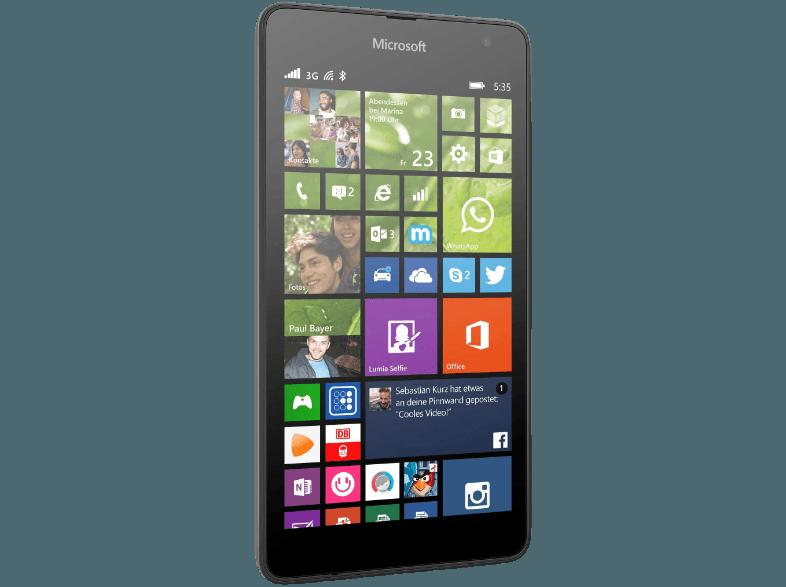 MICROSOFT Lumia 535 8 GB Schwarz