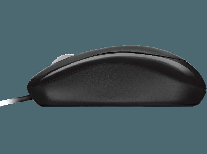 MICROSOFT P58-00057 Basic Optical Mouse Black PC-Maus