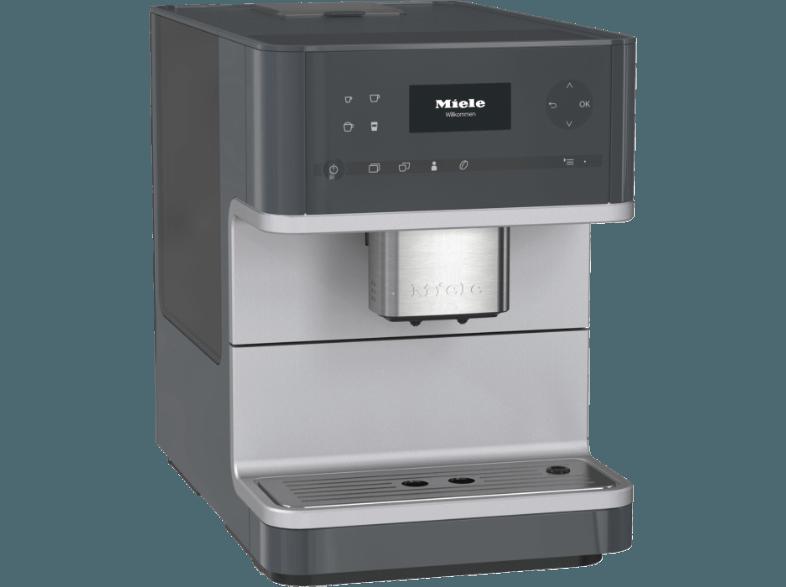 MIELE CM 6110 Kaffeevollautomat (Edelstahl-Kegelmahlwerk, 1.8 Liter, Graphitgrau), MIELE, CM, 6110, Kaffeevollautomat, Edelstahl-Kegelmahlwerk, 1.8, Liter, Graphitgrau,