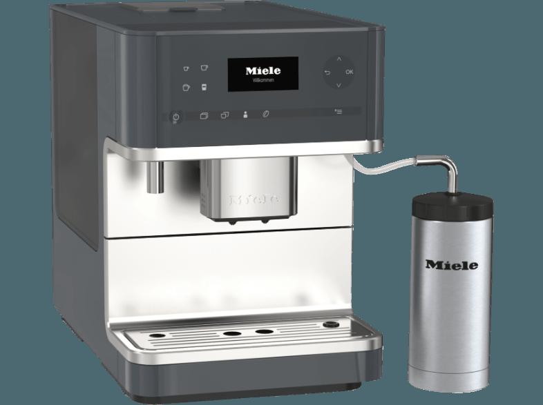 MIELE CM 6310 Kaffeevollautomat (Kegelmahlwerk, 1.8 Liter, Graphitgrau), MIELE, CM, 6310, Kaffeevollautomat, Kegelmahlwerk, 1.8, Liter, Graphitgrau,