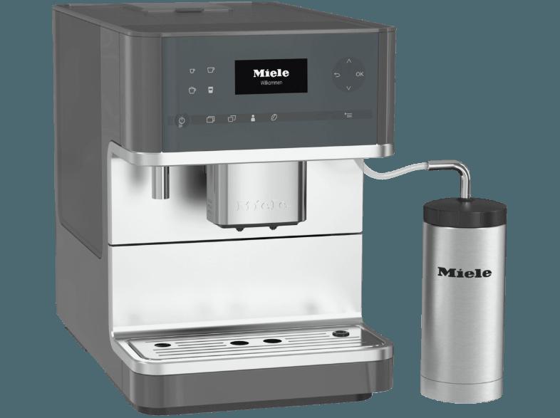 MIELE CM 6310 Kaffeevollautomat (Kegelmahlwerk, 1.8 Liter, Graphitgrau)