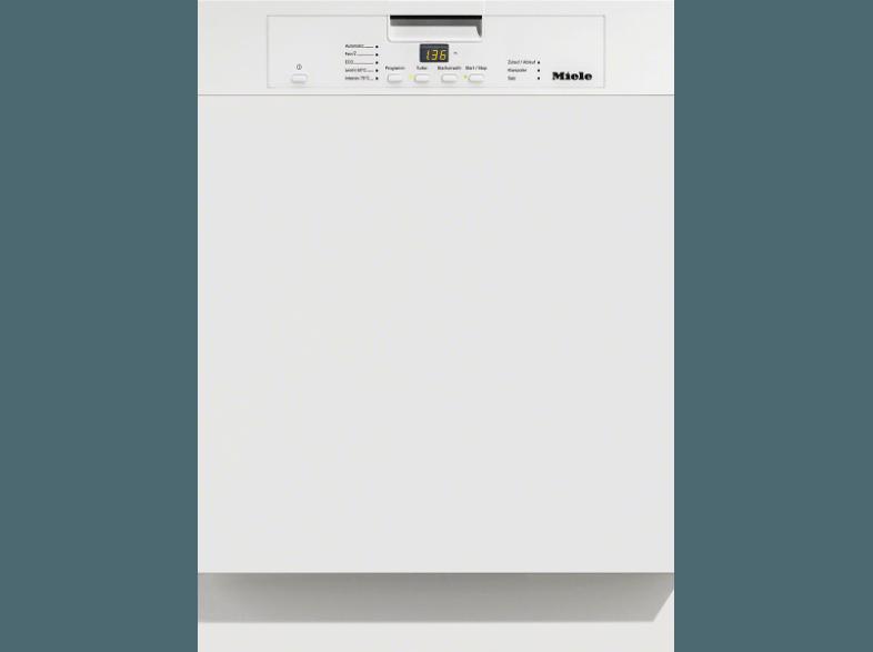 MIELE G 4222 SCU Geschirrspüler (A , 600 mm breit, 46 dB (A), Birllantweiß)