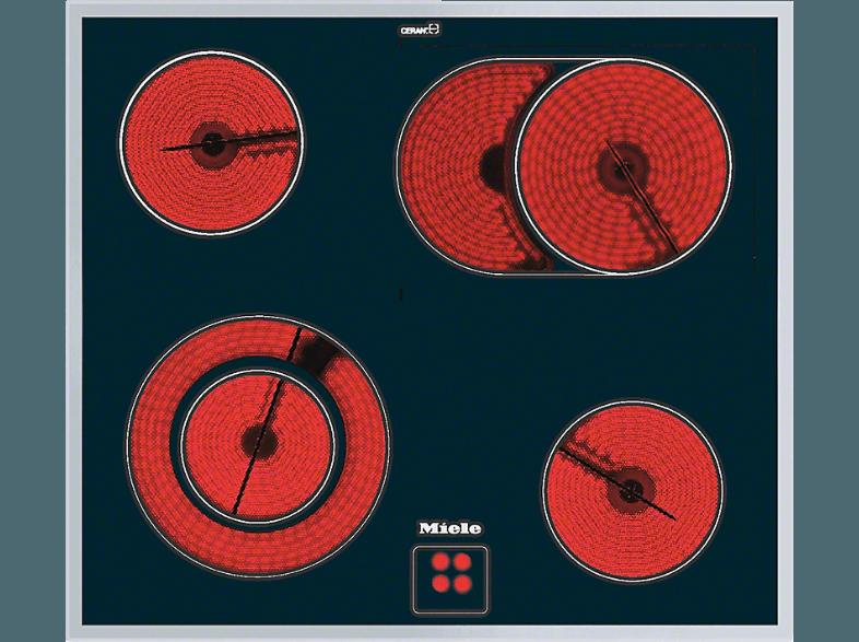 MIELE H 2363 EP   KM 6013 Einbauherdset (Glaskeramikkochfeld, A, 76 Liter)