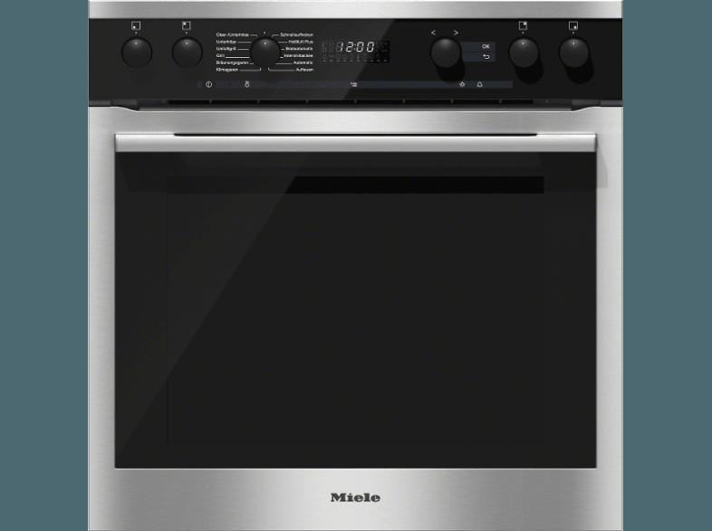 MIELE H 6166 E   KM 6003 LPT Einbauherdset (Glaskeramikkochfeld, A , 76 Liter), MIELE, H, 6166, E, , KM, 6003, LPT, Einbauherdset, Glaskeramikkochfeld, A, 76, Liter,