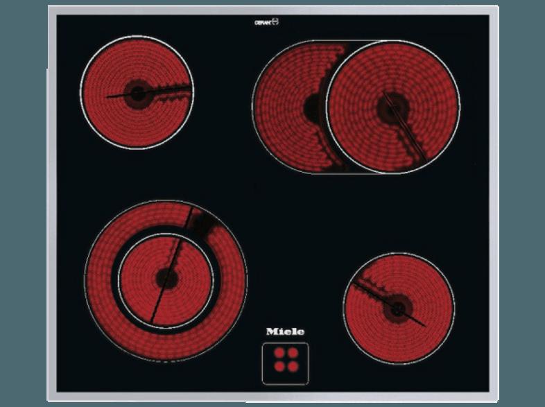 MIELE H 6166 E   KM 6013 Einbauherdset (Elektrokochfeld, A, 76 Liter)