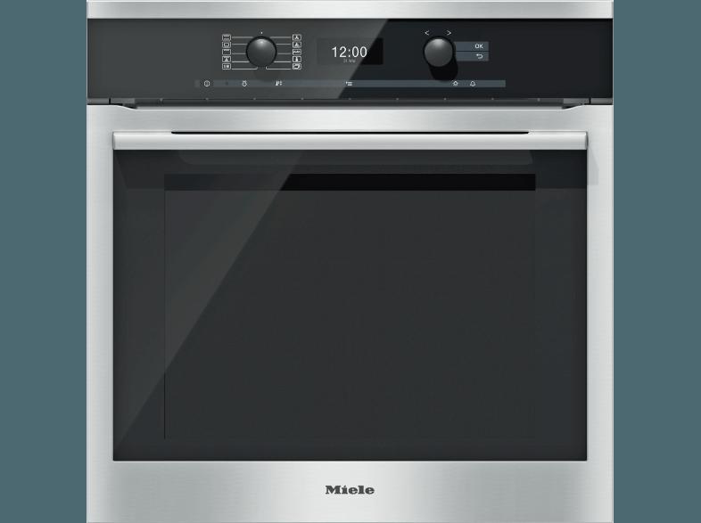 MIELE H 6360 B Backofen (Einbaugerät, A , 76 Liter/Jahr, 554 mm breit)